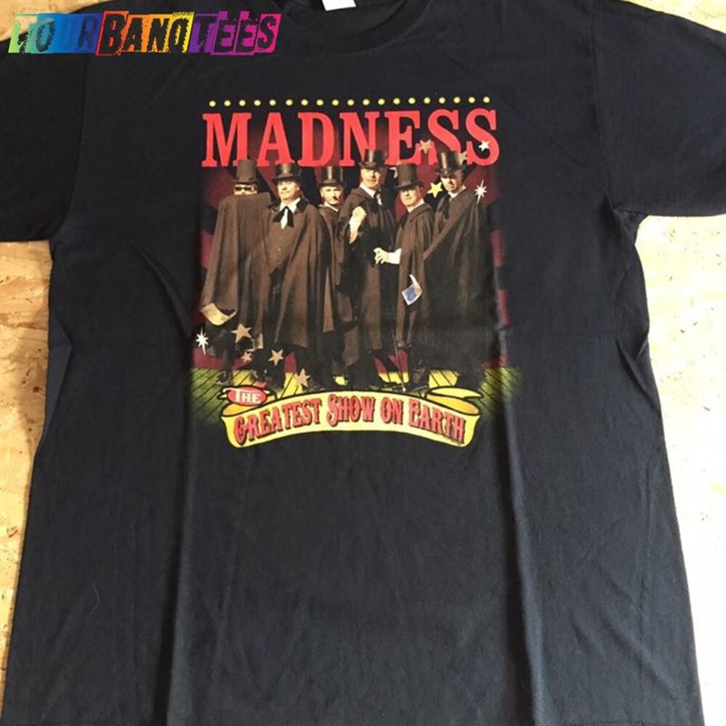 Vintage Madness Band Tour T Shirt T-Shirt Hoodie 29Uf165827 – Utopia Fashion