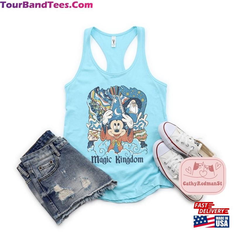 Vintage Magic Kingdom Tanks Disneyland Tank Top Retro Mickey Mouse Shirt Classic T-Shirt 29Uf167124 – Utopia Fashion