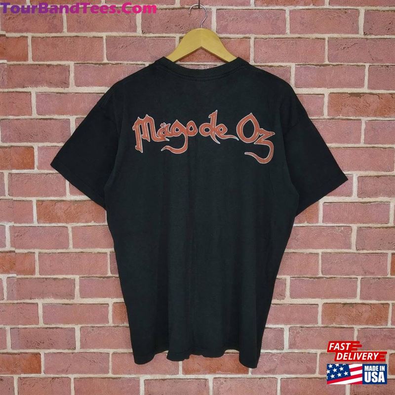 Vintage Mago De Oz Band Metal Concert T-Shirt Classic 29Uf171004 – Utopia Fashion