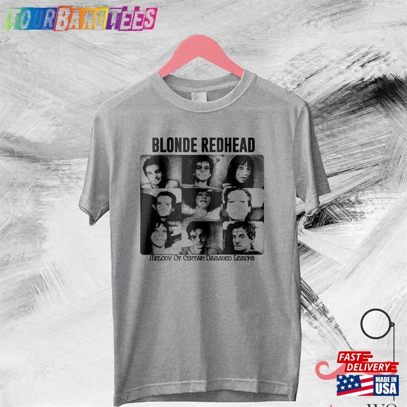 Vintage Melody Of Certain Damaged Lemons T-Shirt Blonde Redhead Shirt Music Unisex Classic 29Uf170001 – Utopia Fashion