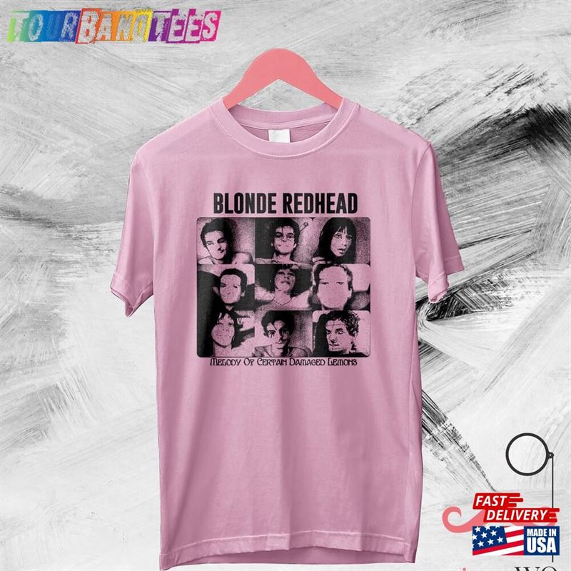 Vintage Melody Of Certain Damaged Lemons T-Shirt Blonde Redhead Shirt Music Unisex Classic 29Uf170001 – Utopia Fashion