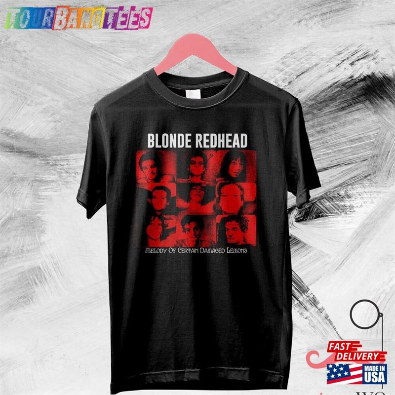 Vintage Melody Of Certain Damaged Lemons T-Shirt Blonde Redhead Shirt Music Unisex Classic 29Uf170001 – Utopia Fashion