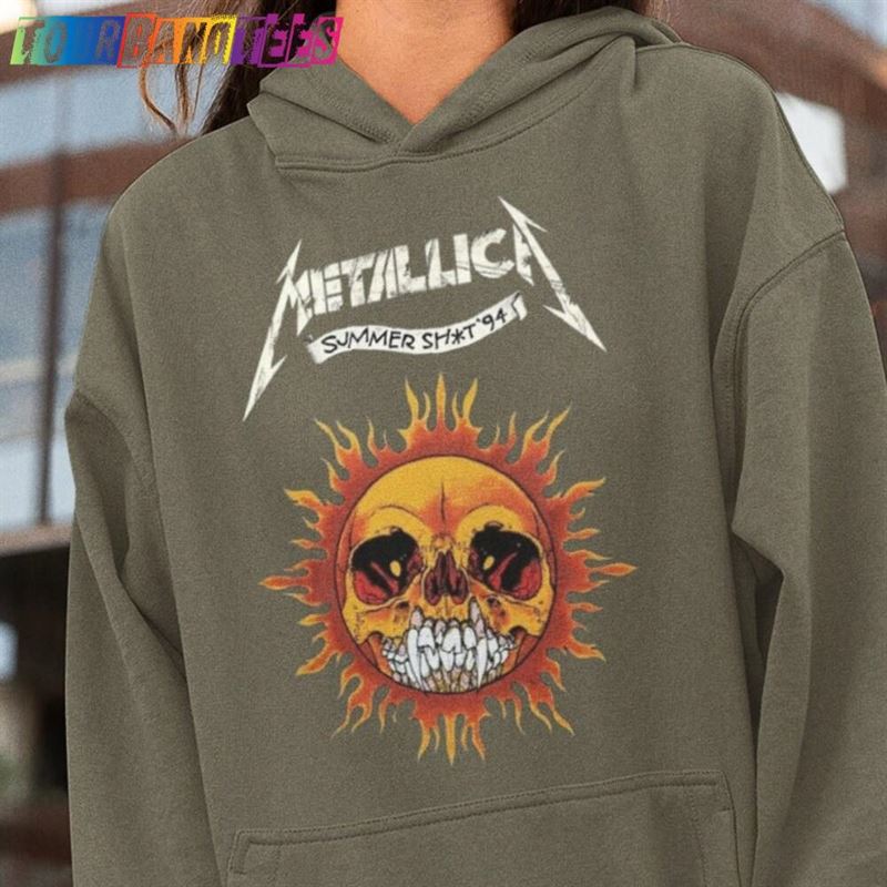 Vintage Metallica M72 Tour Band Hoodie Skull Shirt Unisex Classic 29Uf166464 – Utopia Fashion