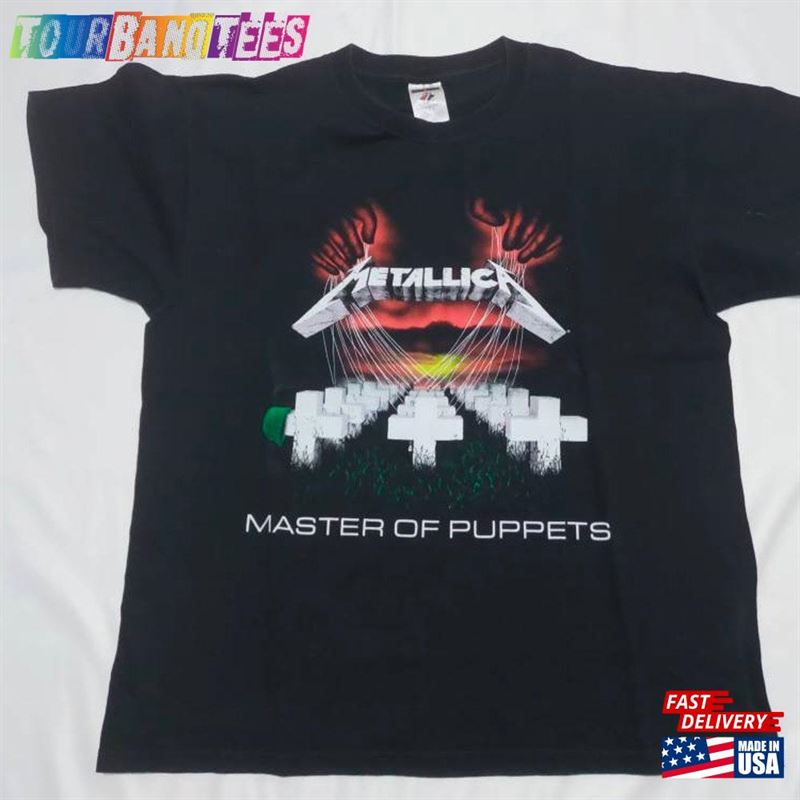 Vintage Metallica Master Of Puppets T-Shirt Unisex 29Uf169732 – Utopia Fashion