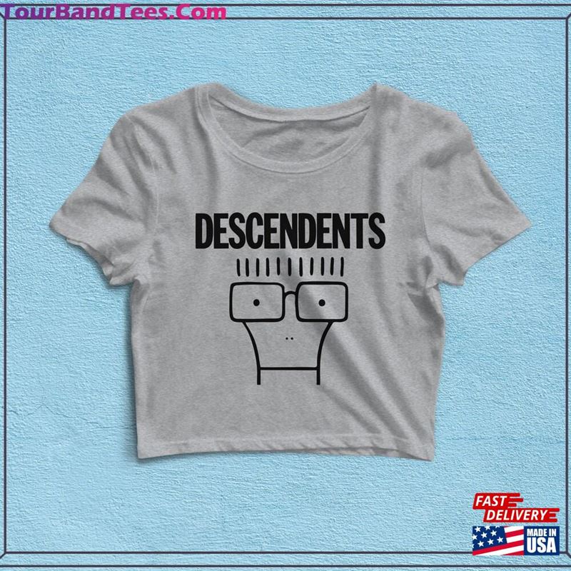 Vintage Milo Aukerman Band Crop Top Music Shirt Descendents Hoodie Classic 29Uf180628 – Utopia Fashion