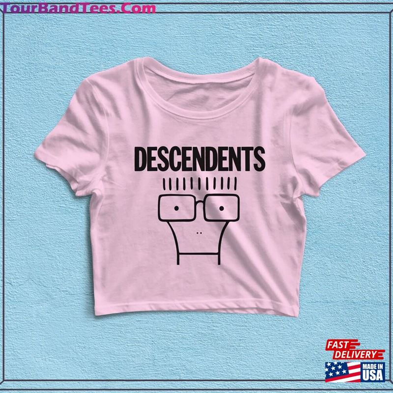 Vintage Milo Aukerman Band Crop Top Music Shirt Descendents Hoodie Classic 29Uf180628 – Utopia Fashion