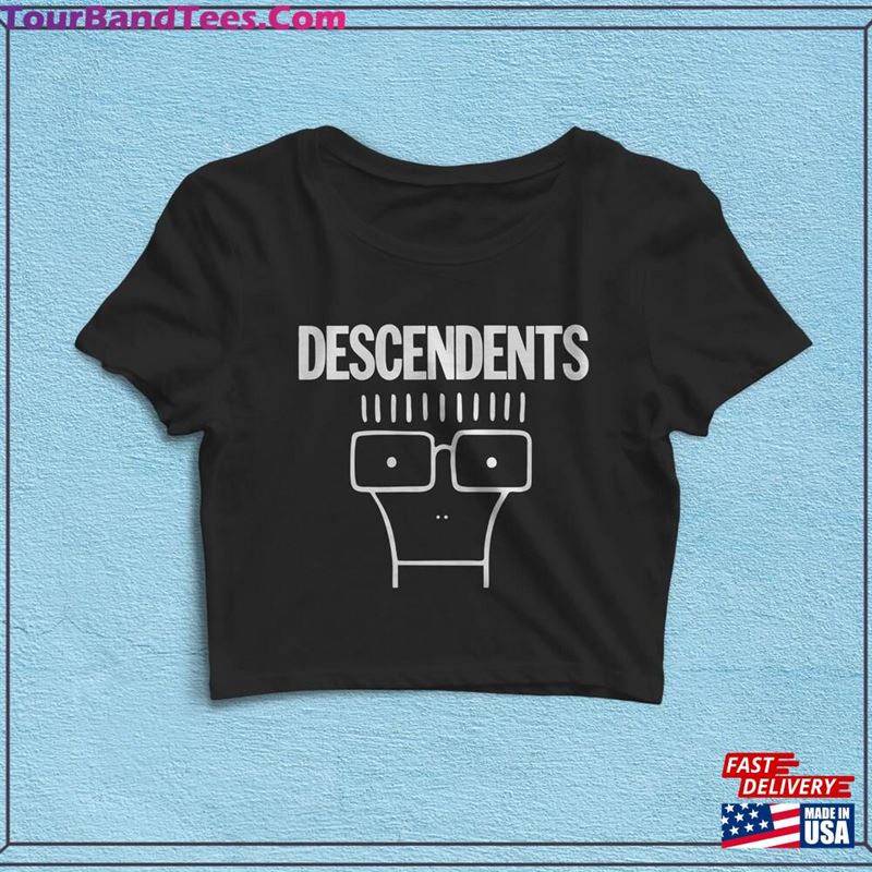 Vintage Milo Aukerman Band Crop Top Music Shirt Descendents Hoodie Classic 29Uf180628 – Utopia Fashion