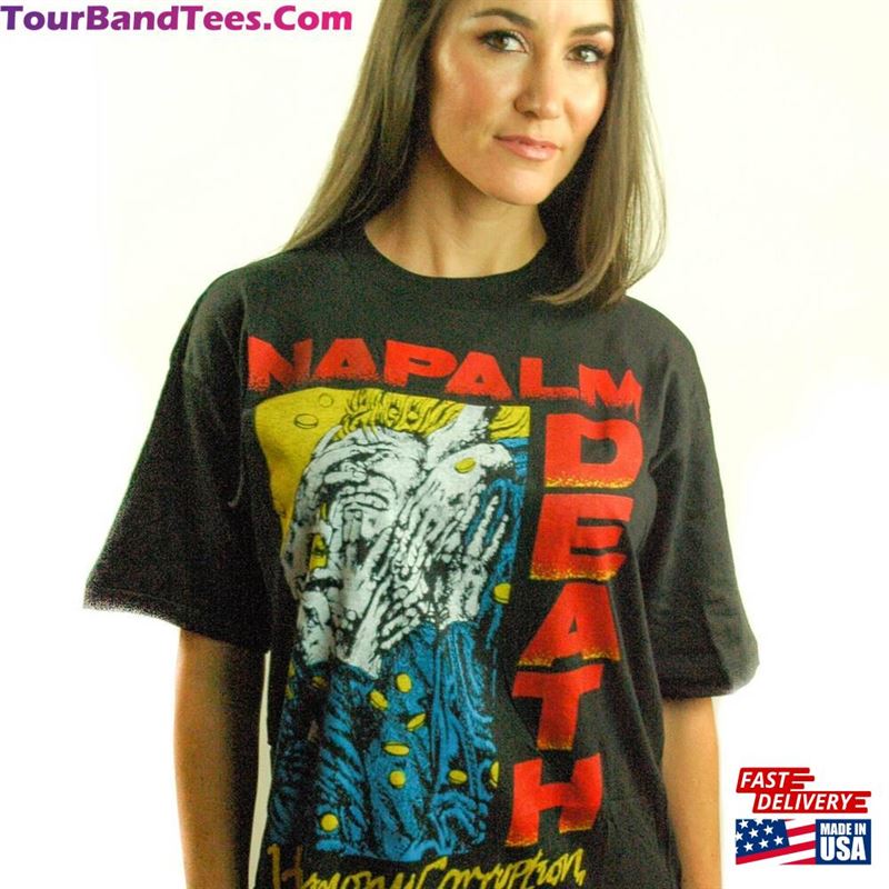 Vintage Napalm Death Shirt Sweatshirt Unisex 29Uf164675 – Utopia Fashion