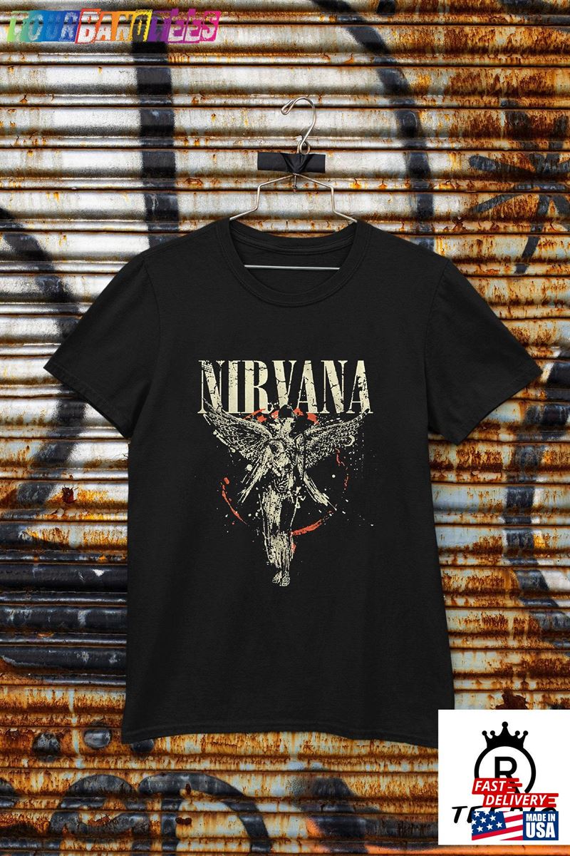 Vintage Ni Rvana In Utero Unisex Graphic Tee Classic 29Uf171537 – Utopia Fashion