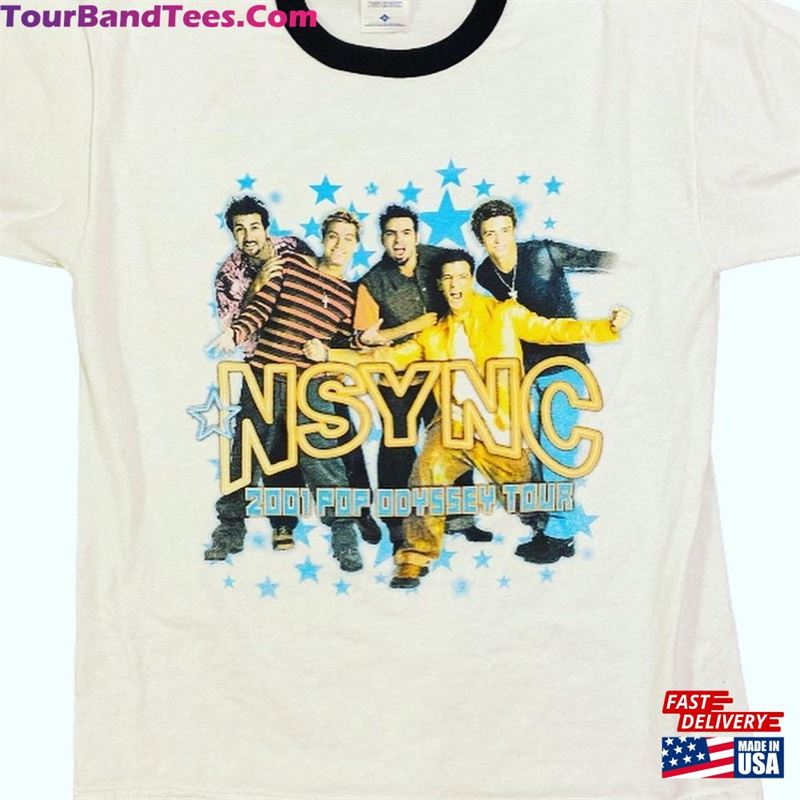 Vintage Nsync Pop Odyssey Tour T-Shirt Unisex 29Uf168552 – Utopia Fashion