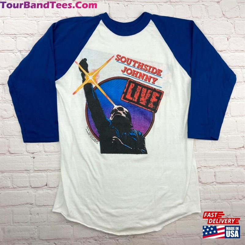 Vintage Original Southside Johnny The Asbury Jukes Live Concert Tour T-Shirt Hoodie Unisex 29Uf168936 – Utopia Fashion