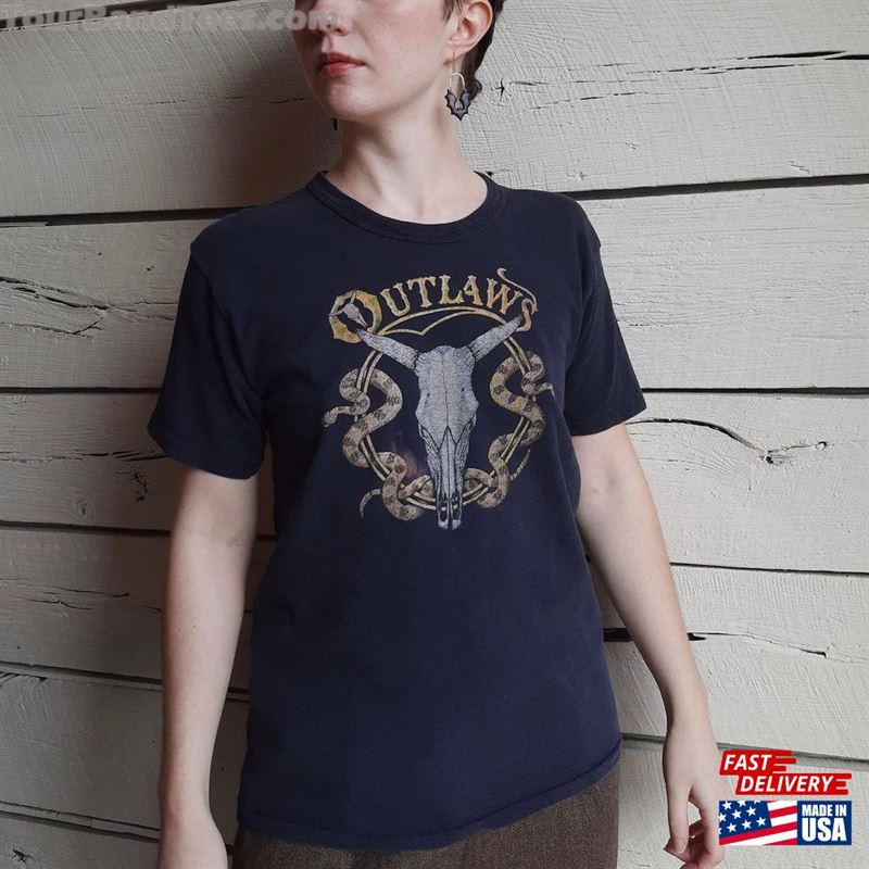 Vintage Outlaws Concert Tee T-Shirt Hoodie 29Uf171041 – Utopia Fashion