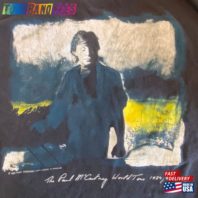 Vintage Paul Mccartney World Tour Concert T-Shirt Band Tee Unisex Sweatshirt 29Uf166011 – Utopia Fashion