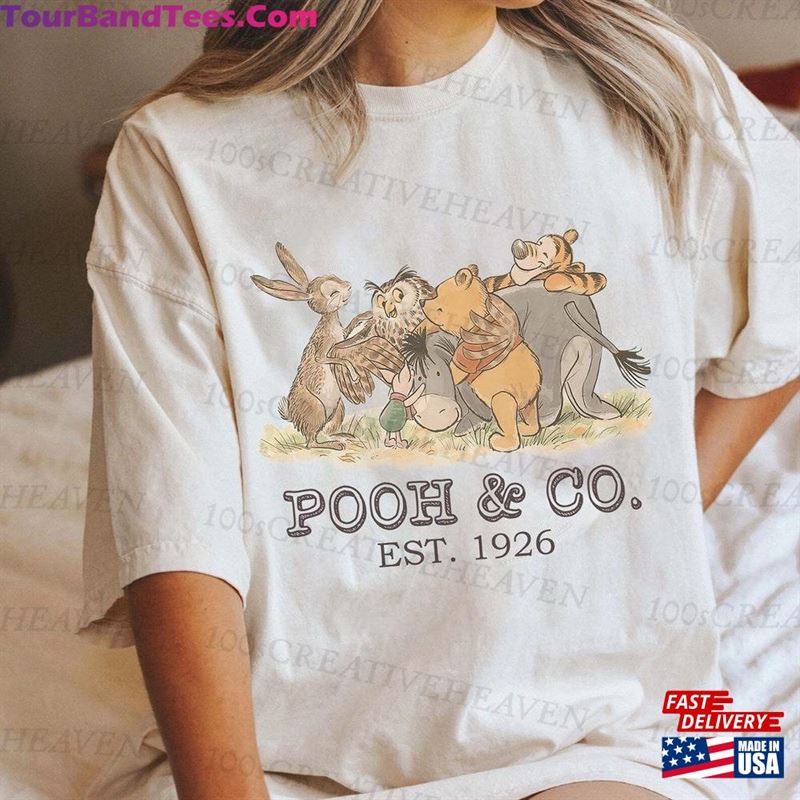 Vintage Pooh Co Est Shirt Cute Bear And Friends Hoodie Unisex 29Uf187252 – Utopia Fashion