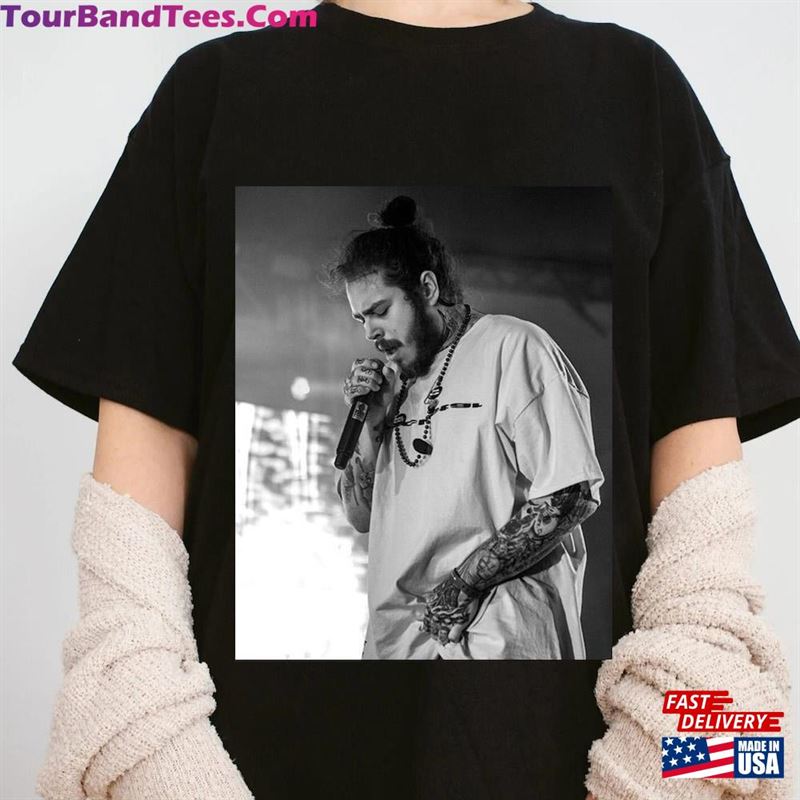 Vintage Post Malone Sweatshirt Rapper T-Shirt Classic 29Uf177075 – Utopia Fashion