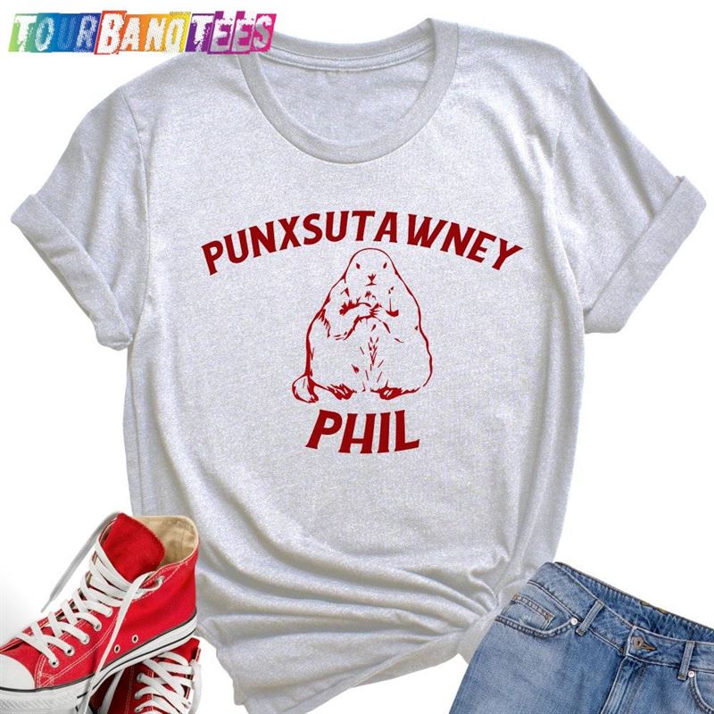 Vintage Punxsutawney Phil Groundhog Day Unisex T-Shirt Shirt Classic 29Uf178682 – Utopia Fashion