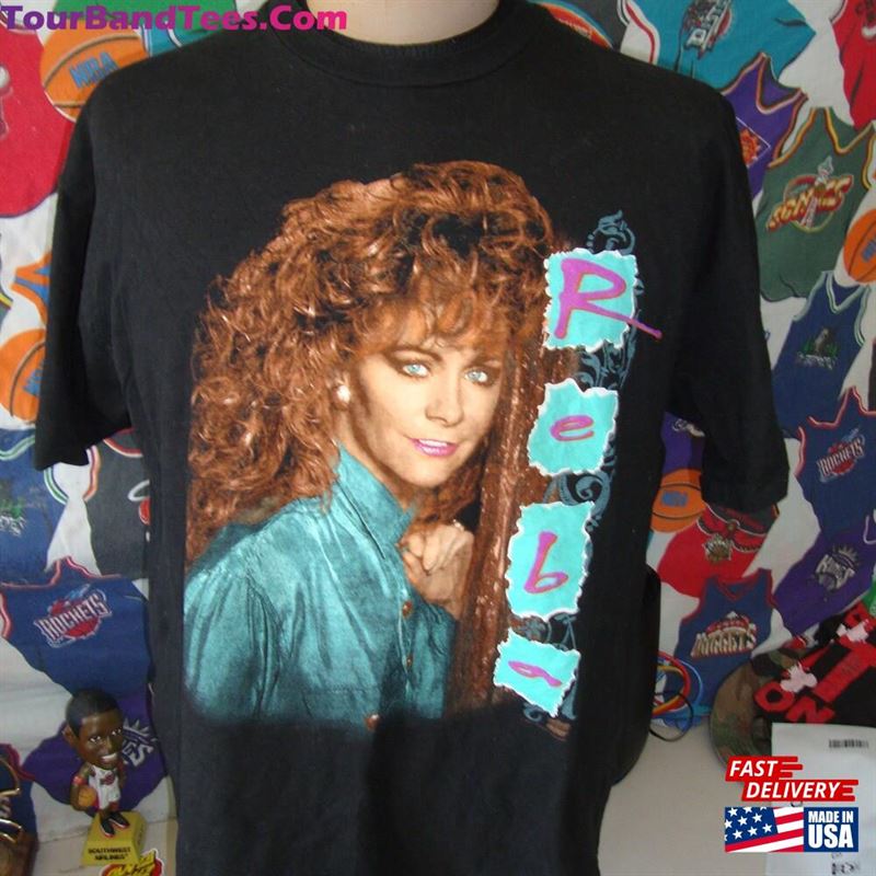 Vintage Reba Mcentire Tour Band Tee Concert T-Shirt Sweatshirt 29Uf167346 – Utopia Fashion