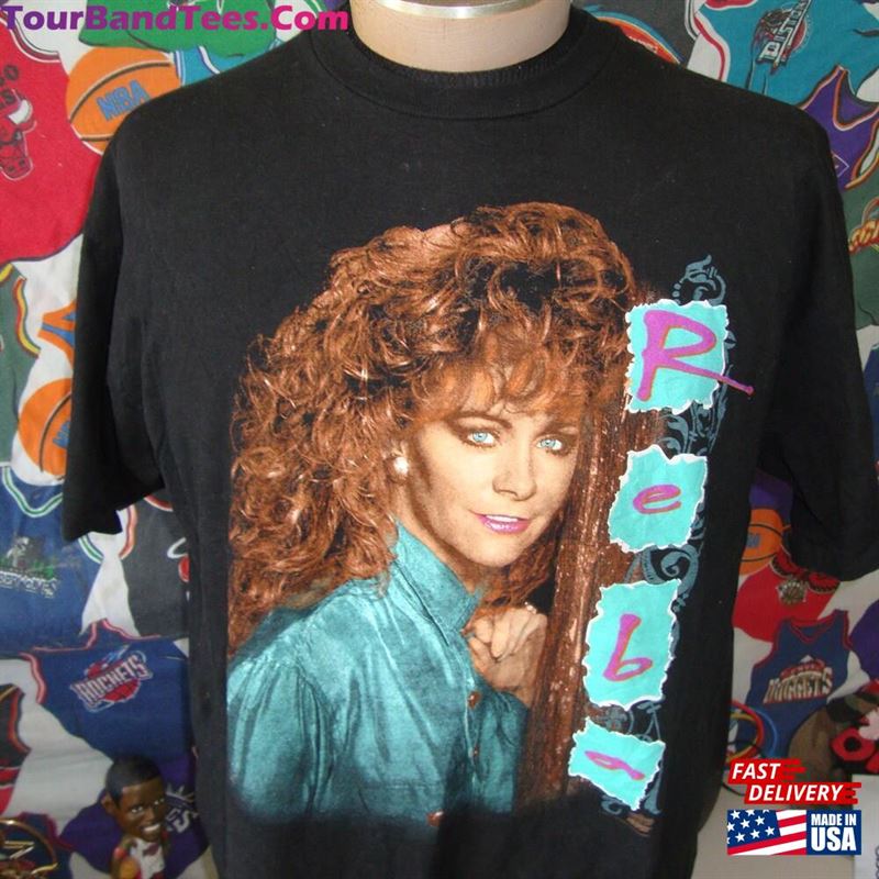 Vintage Reba Mcentire Tour Band Tee Concert T-Shirt Sweatshirt 29Uf167346 – Utopia Fashion