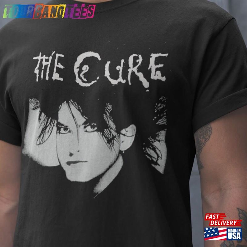 Vintage Robert Illustration The Cure Shirt Classic Unisex 29Uf173079 – Utopia Fashion