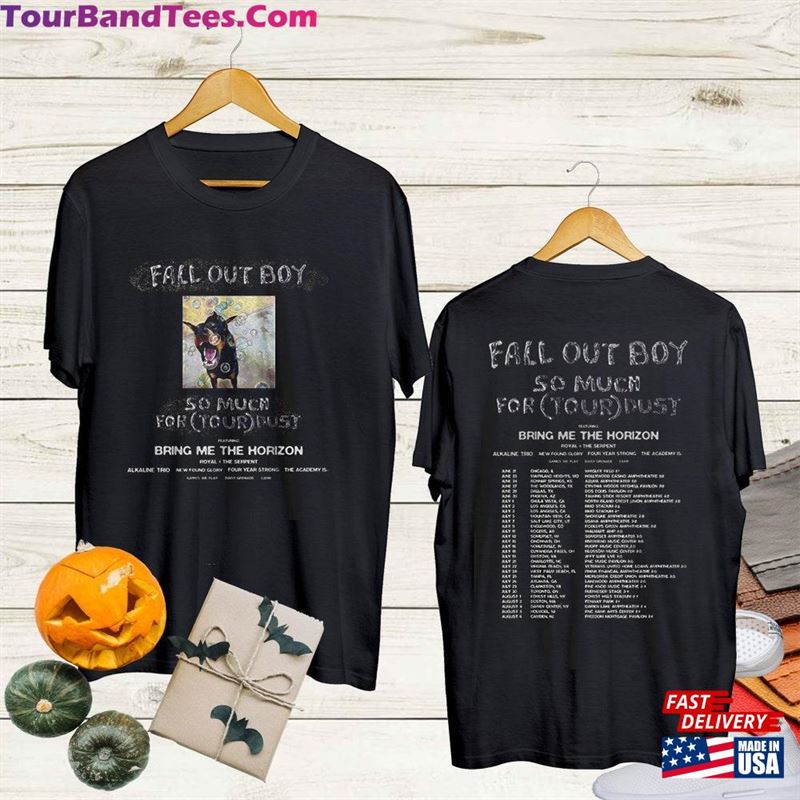 Vintage So Much (For) Stardust Fall Out Boy World Tour T-Shirt Unisex For Men And Women Classic 29Uf166275 – Utopia Fashion