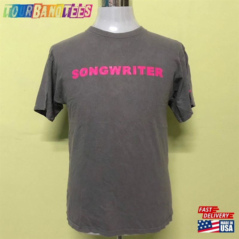 Vintage Songwriter Underground Promo Tour Concert T-Shirt Sweatshirt Unisex 29Uf170223 – Utopia Fashion