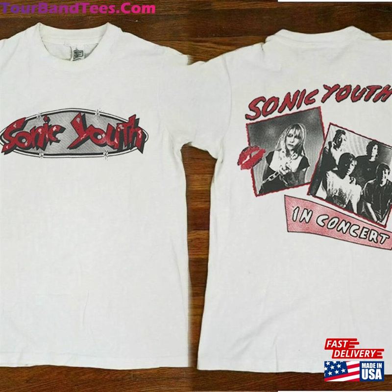 Vintage Sonic Youth In Concert T-Shirt Rock Band Sweatshirt 29Uf167067 – Utopia Fashion