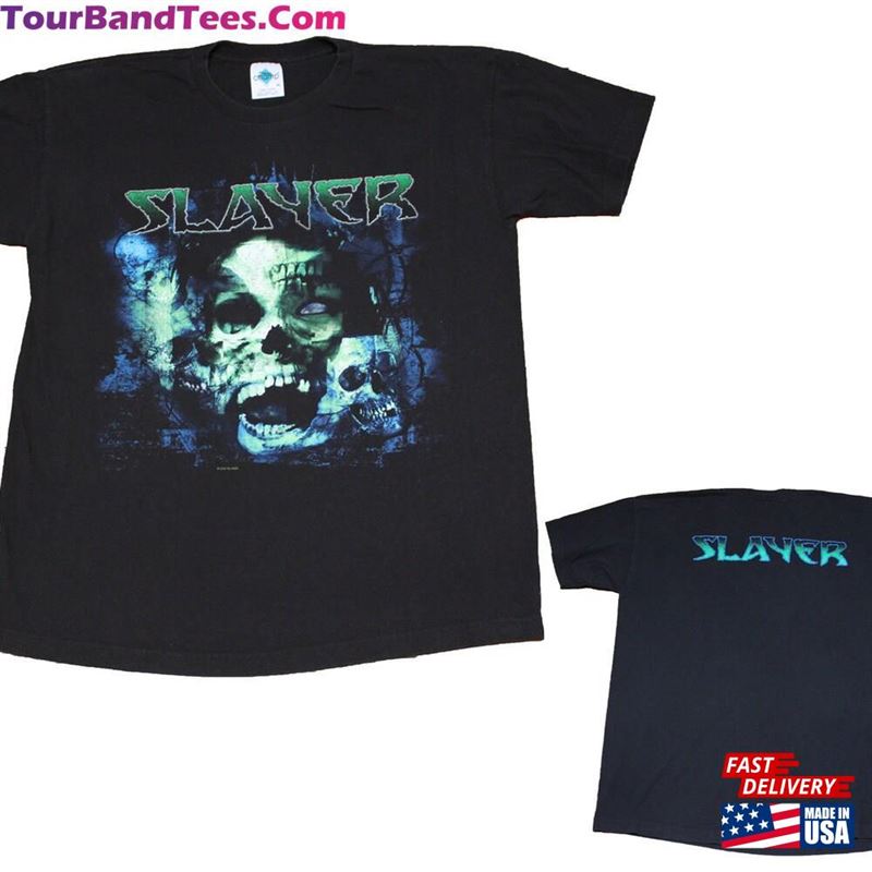 Vintage T-Shirt Slayer Shirt (00S Extra Large Classic Sweatshirt 29Uf167373 – Utopia Fashion