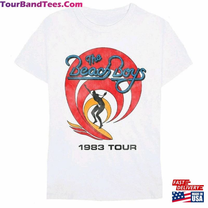 Vintage The Beach Boys Tour T-Shirt Album Shirt Rock Band Sweatshirt Unisex 29Uf169134 – Utopia Fashion