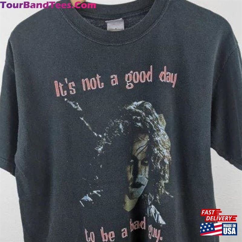 Vintage The Crow Brandon Lee Movie Cult Promo Shirt Classic T-Shirt 29Uf182310 – Utopia Fashion