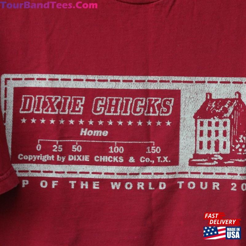 Vintage The Dixie Chicks Top Of World Tour T-Shirt Hoodie Sweatshirt 29Uf165059 – Utopia Fashion