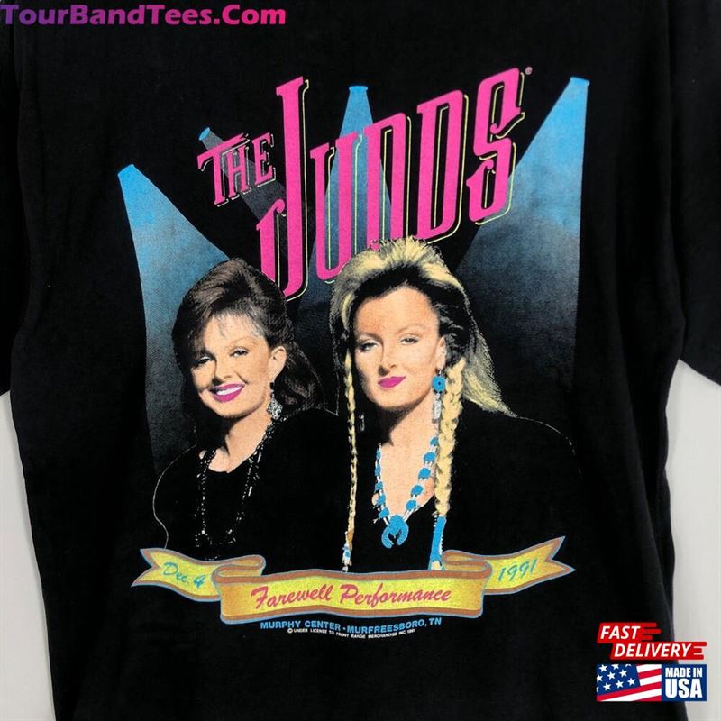 Vintage The Judds American Country Music Duo T-Shirt Classic 29Uf168231 – Utopia Fashion