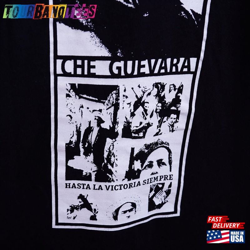 Vintage The Roxx Ernesto Che Guevara T-Shirt Classic Unisex 29Uf173562 – Utopia Fashion