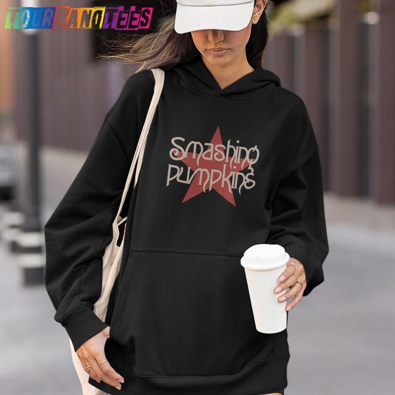 Vintage The Smashing Pumpkins Hoodie 90S Rock Band Tee Unisex For T-Shirts T-Shirt 29Uf174795 – Utopia Fashion