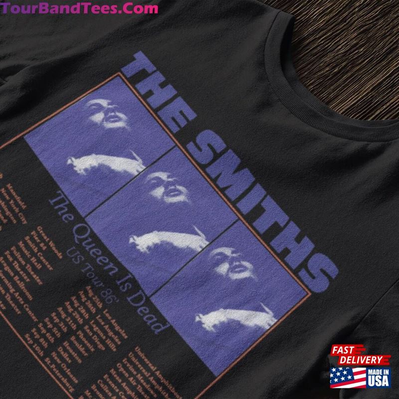 Vintage The Smiths T-Shirt Tour Unisex Shirt Sweatshirt 29Uf180462 – Utopia Fashion