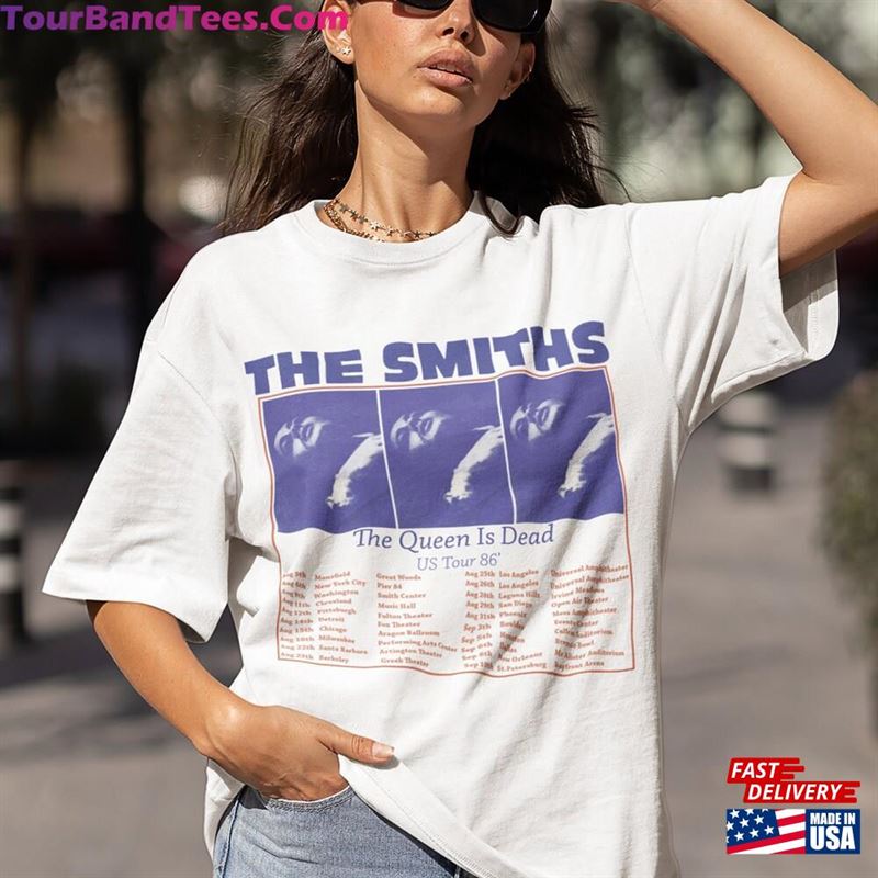 Vintage The Smiths T-Shirt Tour Unisex Shirt Sweatshirt 29Uf180462 – Utopia Fashion