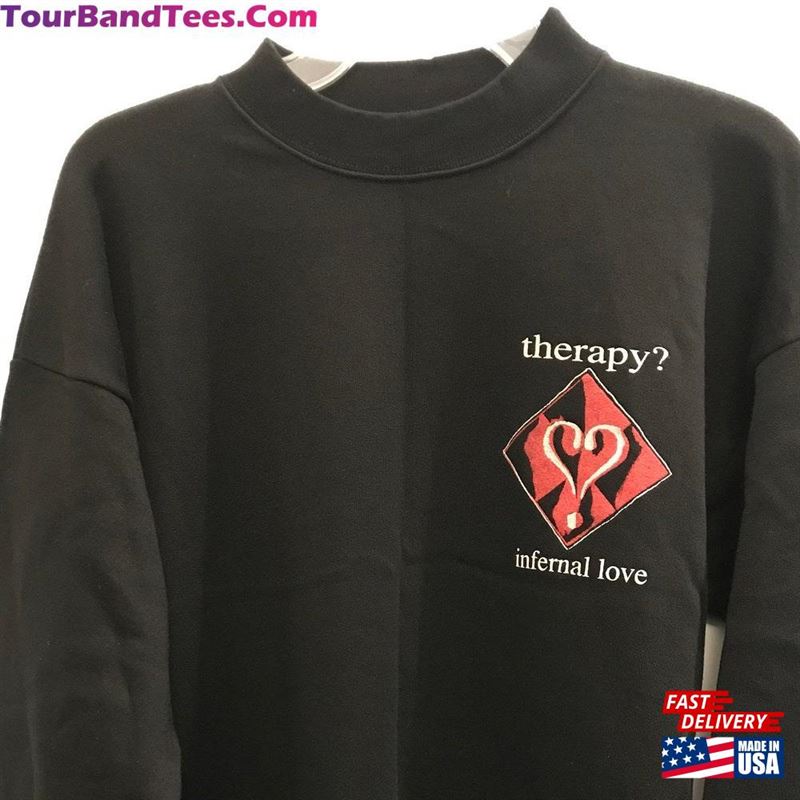 Vintage Therapy Infernal Love Sweatshirt Classic T-Shirt 29Uf170829 – Utopia Fashion