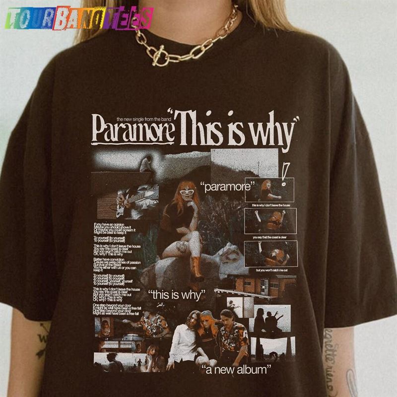 Vintage This Is Why Shirt Rock Band Hayley Williams Classic T-Shirt 29Uf165860 – Utopia Fashion