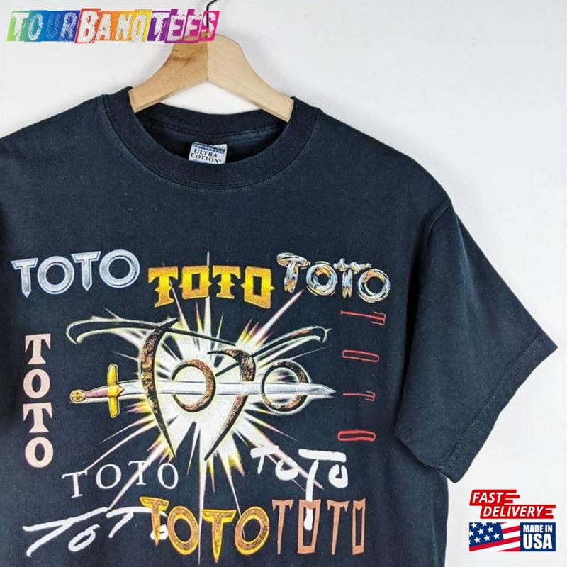 Vintage Toto Merch T-Shirt Hoodie Unisex 29Uf171639 – Utopia Fashion