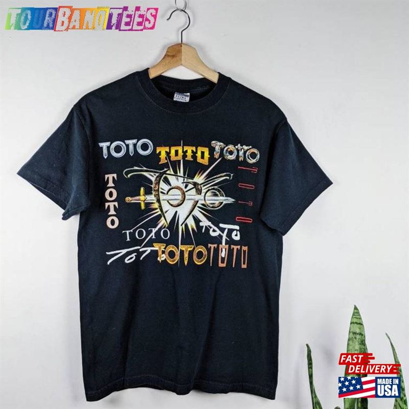 Vintage Toto Merch T-Shirt Hoodie Unisex 29Uf171639 – Utopia Fashion