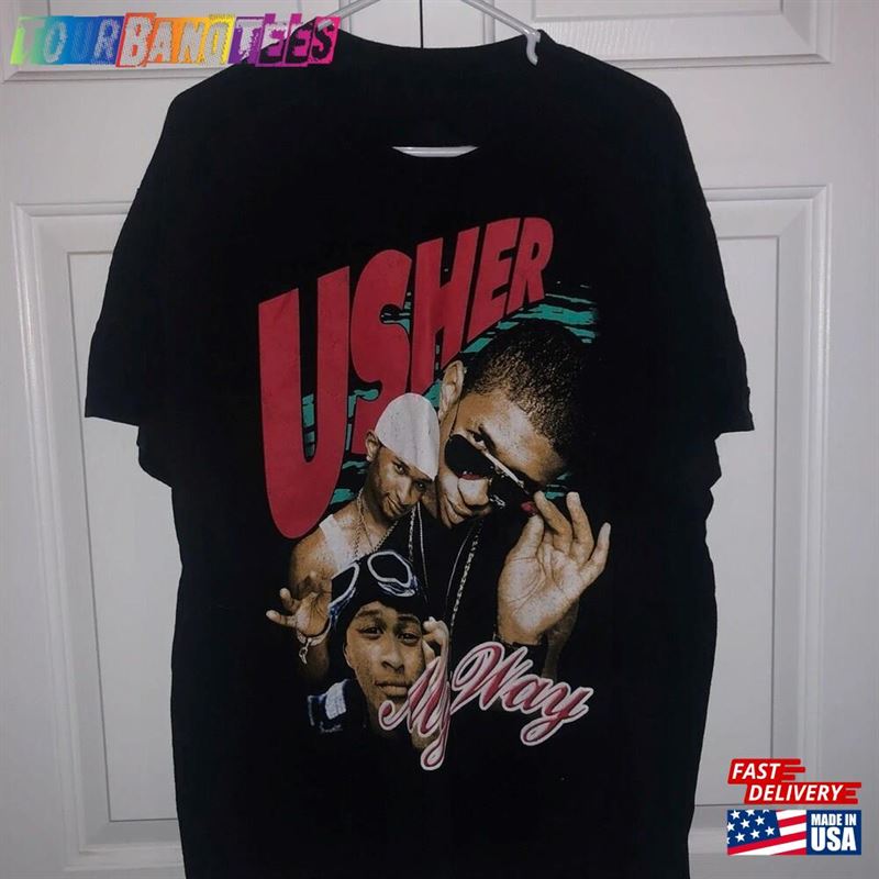 Vintage Usher My Way T-Shirt Unisex Classic 29Uf171919 – Utopia Fashion