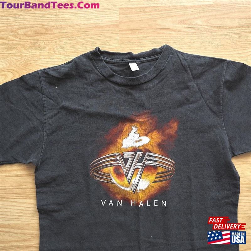 Vintage Van Halen Rock Band North American Tour T-Shirt Size L Hoodie 29Uf166655 – Utopia Fashion