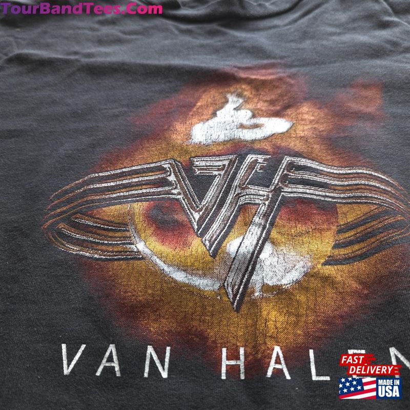 Vintage Van Halen Rock Band North American Tour T-Shirt Size L Hoodie 29Uf166655 – Utopia Fashion