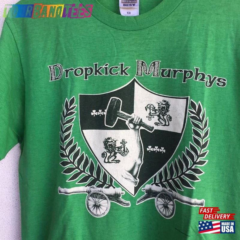 Vintage Y2K Dropkick Murphys Punk Band Us Tour T Shirt Sweatshirt Unisex 29Uf172902 – Utopia Fashion