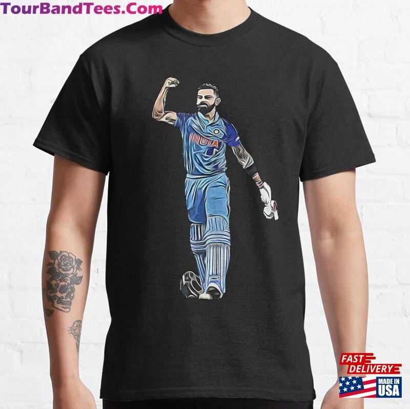 Virat Kohli Indian Cricket Player T20 Batsman Unisex Classic 29Uf181957 – Utopia Fashion