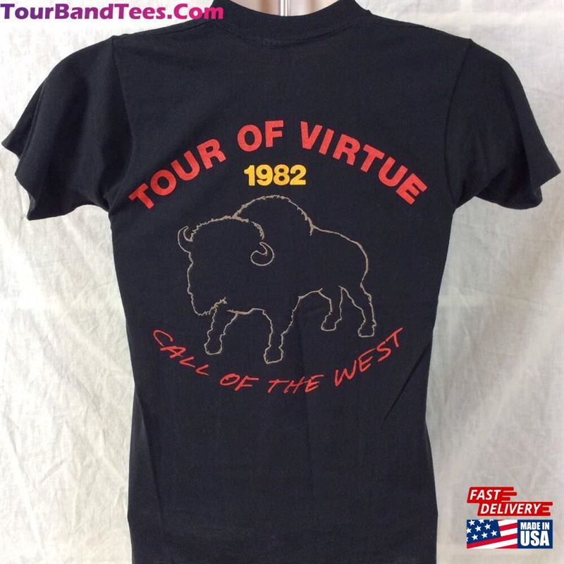 Vtg Wall Of Voodoo Tour Virtue Concert T-Shirt Sweatshirt Classic 29Uf168131 – Utopia Fashion