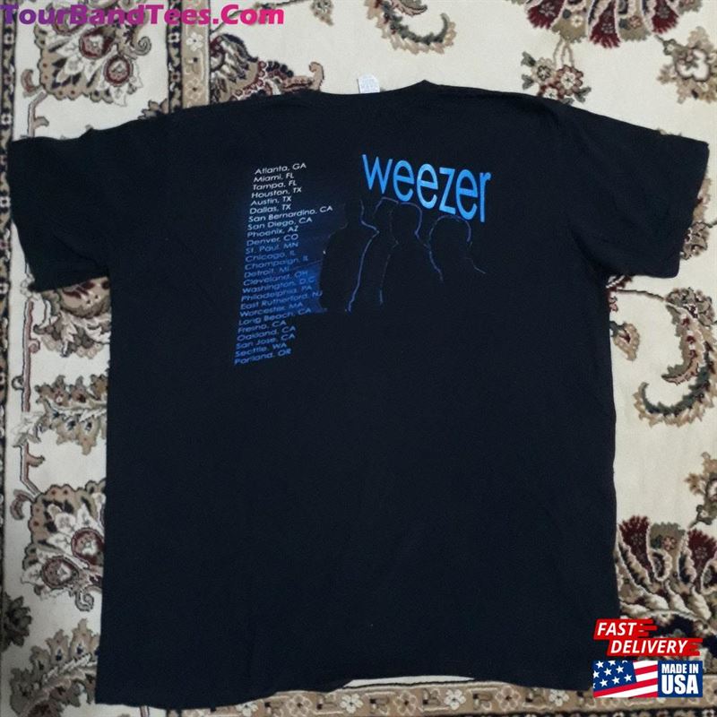 Vtg Weezer Concert Band Genre Alternative Rock Rivers Coumo Brian Bell Sweatshirt Classic 29Uf168543 – Utopia Fashion