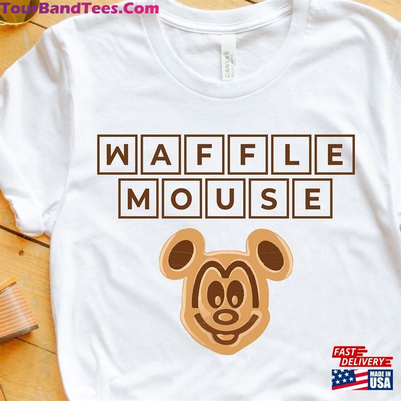 Waffle Mouse Shirt Disney Epcot Mickey Head Classic Sweatshirt 29Uf182300 – Utopia Fashion