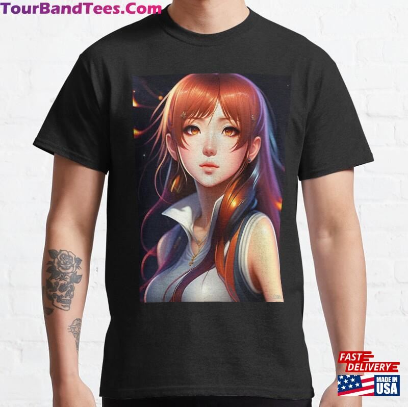 Waifu Japanese Characters Girl Anime Cartoon Sexy Kawaii Manga Find Your Inner Weeb With These Stunning Ai Drawn Girls Classic T-Shirt Sweatshirt 29Uf187804 – Utopia Fashion