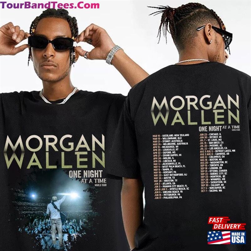 Wallen Western One Night At A Time World Tour Shirt Morgan Cowboy Music Classic Sweatshirt 29Uf166055 – Utopia Fashion