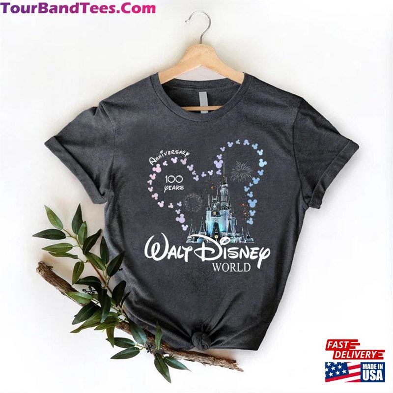 Walt Disney 100Th Anniversary Shirt Years Castle T-Shirt Trip Tee Hoodie Sweatshirt 29Uf181819 – Utopia Fashion